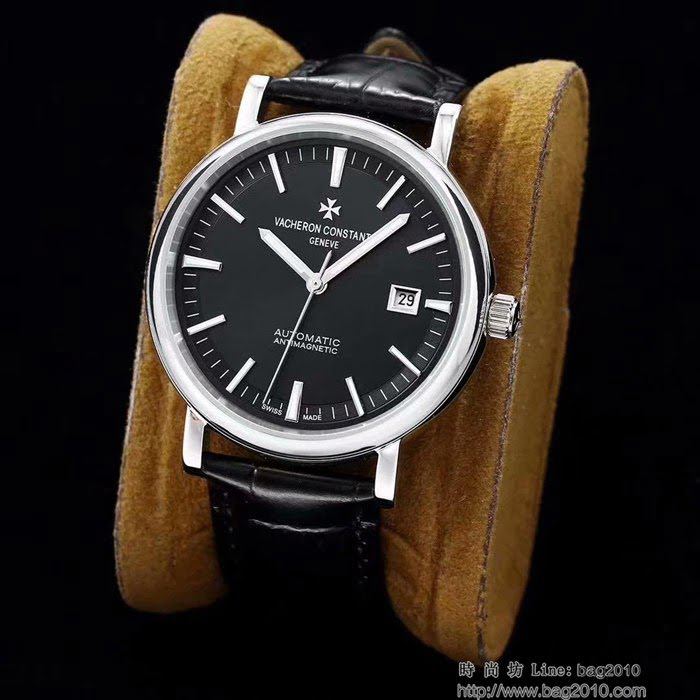 江詩丹頓 Vacheron Constantin YG廠 2019首發新款 縱橫升級版 821A零返修機芯 超強夜光 深度防水 男士腕表  wssb5046